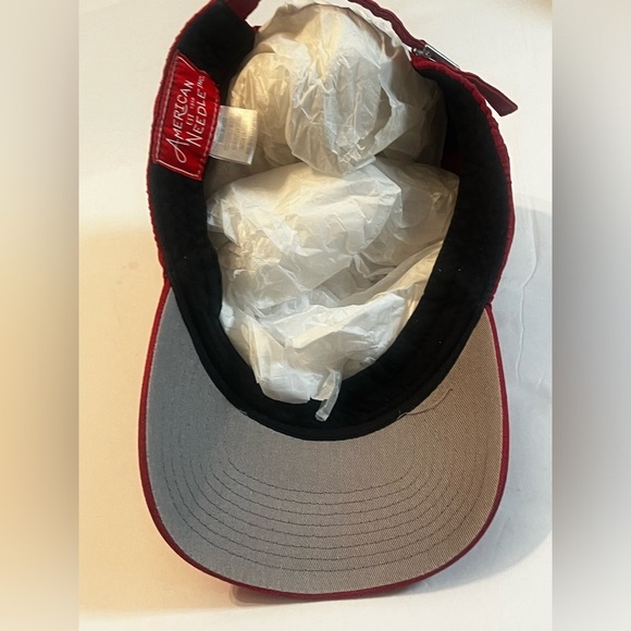 Roger Federer Red 3D embroidery Tennis Hat American Needle LOGO adjustable snap - Picture 8 of 11